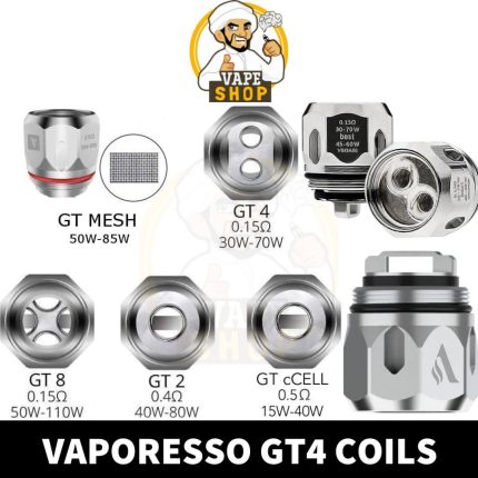 VAPORESSO GT4 COILS