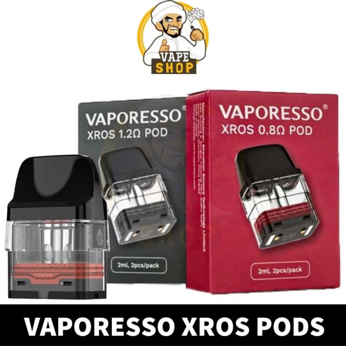 Vaporesso XROS Replacement Pods with 0.8ohm 1.2ohm
