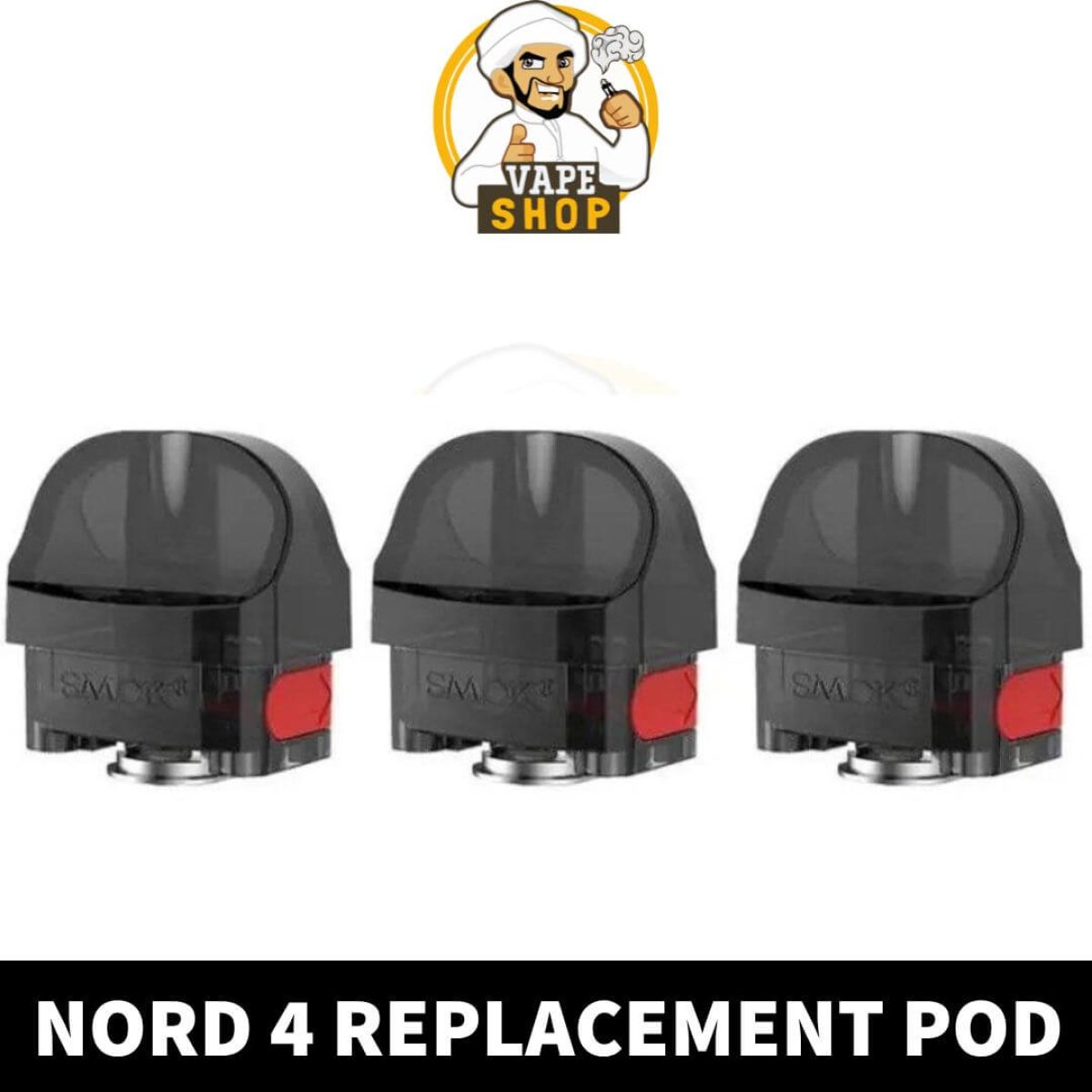 SMOK Nord 4 Replacement Pod (3 Pack) - Vape Shop AE SMOK Nord 4 Replacement Pod (3 Pack) - Vape Shop AE