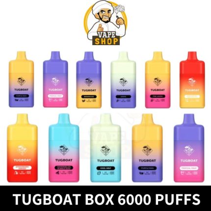 TUGBOAT BOX 6000 PUFFS IN UAE Dubai