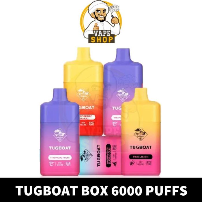 TUGBOAT BOX 6000 PUFFS IN UAE