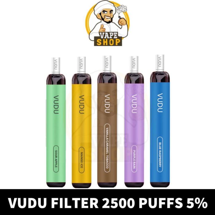 VUDU FILTER 2500 PUFFS 5% IN UAE Buy