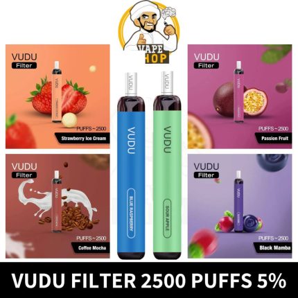 VUDU FILTER 2500 PUFFS 5% IN UAE Buy in Dubai