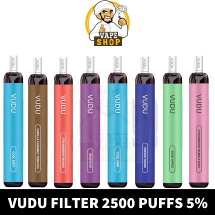 VUDU FILTER 2500 PUFFS 5% IN UAE Vape Shop AE
