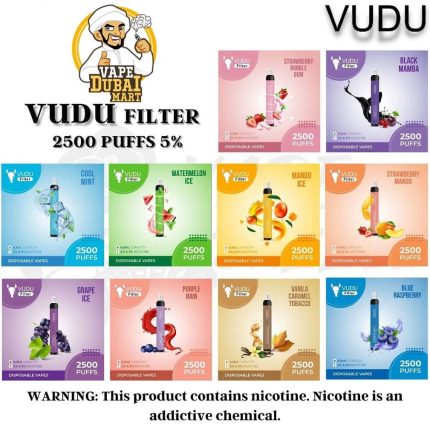 VUDU Filter 2500 Puffs