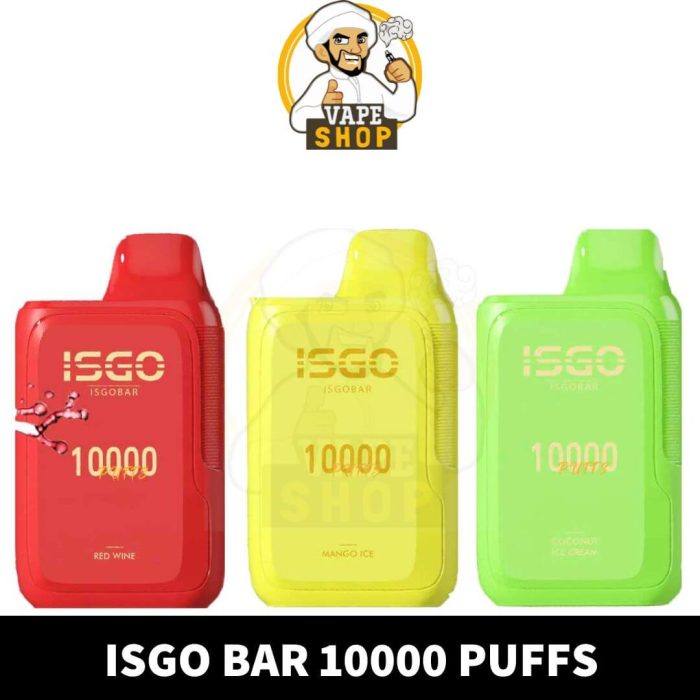 ISGO BAR 10000 PUFFS IN UAE