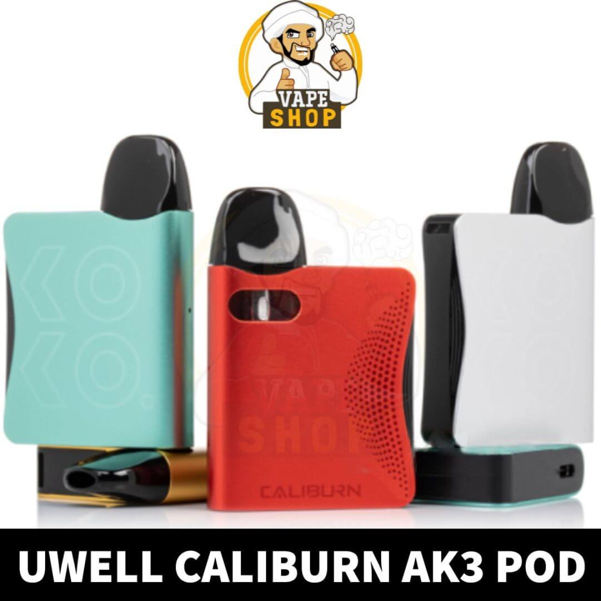 uwell caliburn ak3 review UWell Caliburn AK3 Unboxing + Review — NVB Inc main image 1