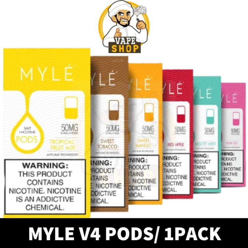 myle v4 pods system v4 pod kit myle vape shop ae font-image