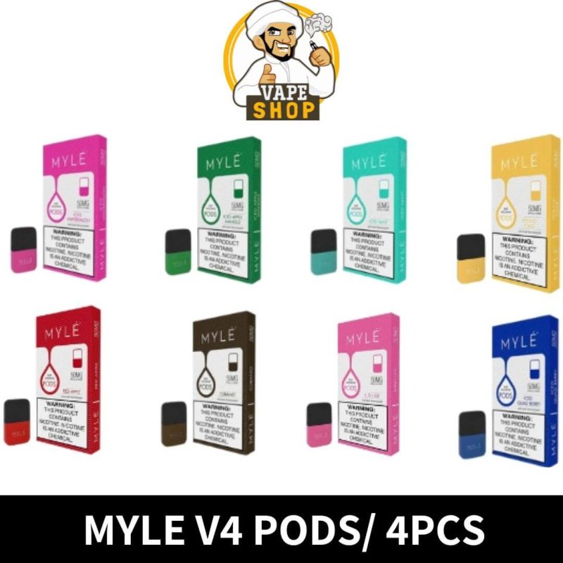 myle v4 pods system v4 pod kit myle vape shop ae gallery image