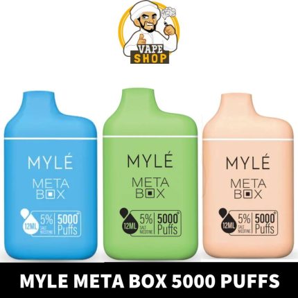 MYLE META BOX 5000 PUFFS IN UAE