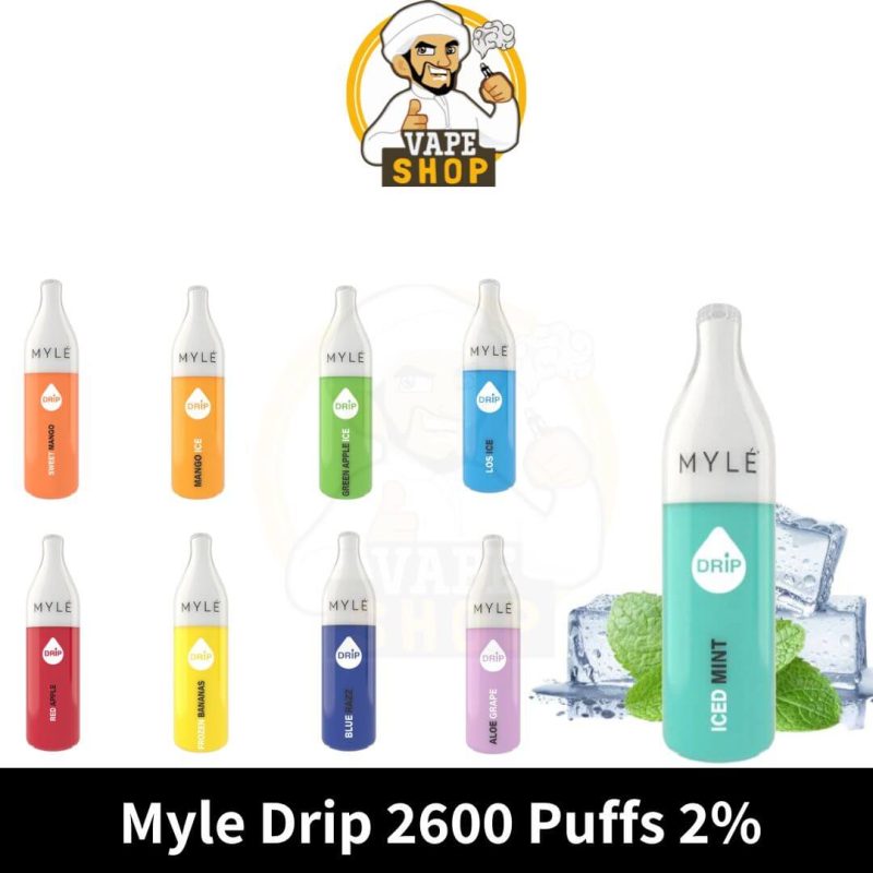Myle Drip 2000 Puffs 2% In UAE DUBAI