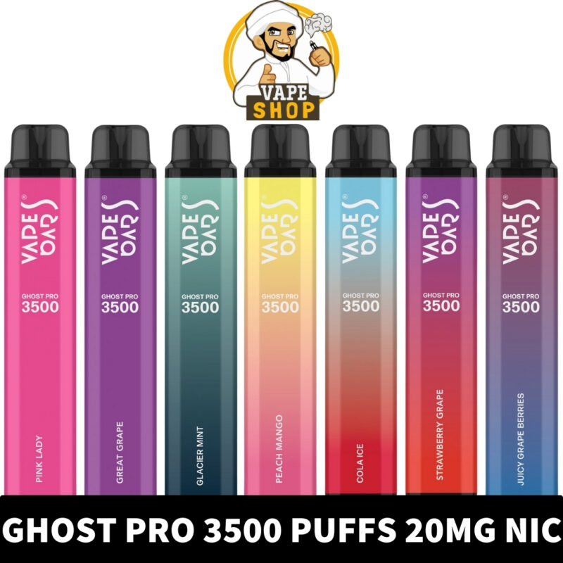 VAPES BARS GHOST PRO 3500 Puffs Price in Dubai