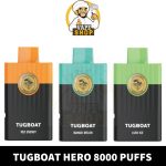 TUGBOAT HERO 8000 PUFFS IN UAE Dubai