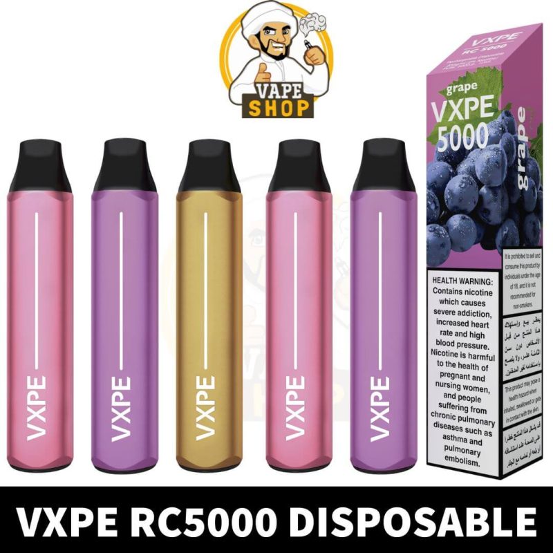 VXPE RC5000 DISPOSABLE VAPE 5000PUFFS UAE DUBAI