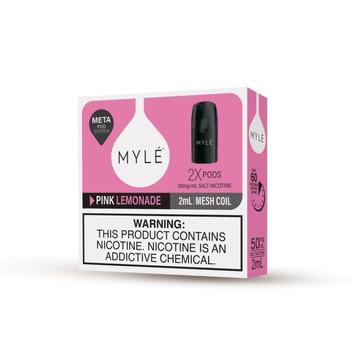 Myle V5 Meta Pods pink lemonde
