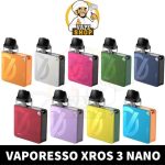 9 Flavors Vaporesso Xros 3 Nano Pod Kit 1000mAh Pod System in UAE