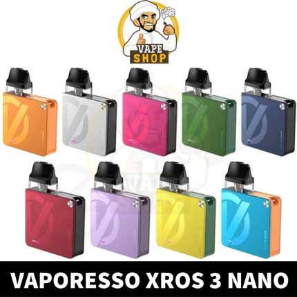 9 Flavors Vaporesso Xros 3 Nano Pod Kit 1000mAh Pod System in UAE