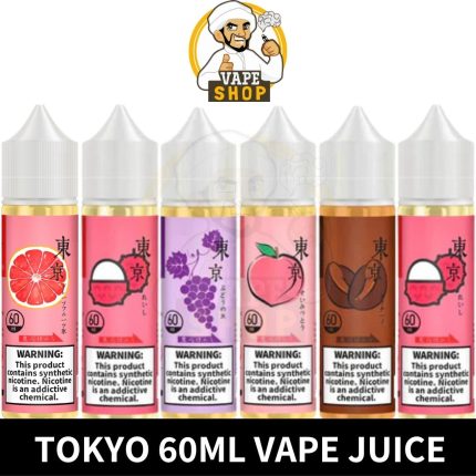 BEST Tokyo 60ml Liquid 0mg 3mg 6mg E Juice in Dubai, UAE - Vape Shop AE