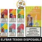 Best Elf Bar TE6000 6000 Puffs Disposable Vape Near Me