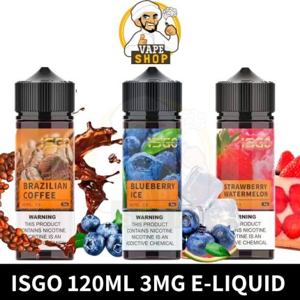 Best Isgo 3mg E-liquid 120ml In Dubai