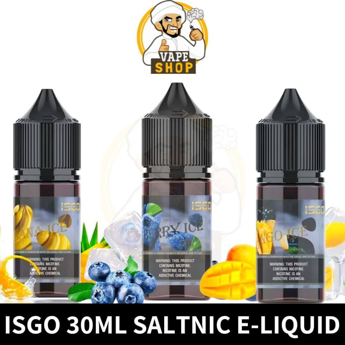 Best Isgo Saltnic 30ml (25/50mg) E-liquid In Dubai Best Isgo Saltnic 30ml (25/50mg) E-liquid In Dubai