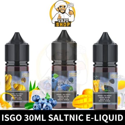 Best Isgo Saltnic 30ml (25/50mg) E-liquid In Dubai