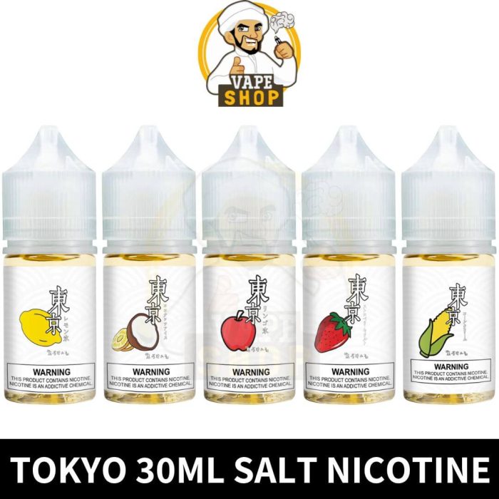Tokyo 30ml Salt Nicotine 0mg 20mg 30mg 50mg in Dubai, UAE - Vap Shop AE Tokyo Salt Nic UAE