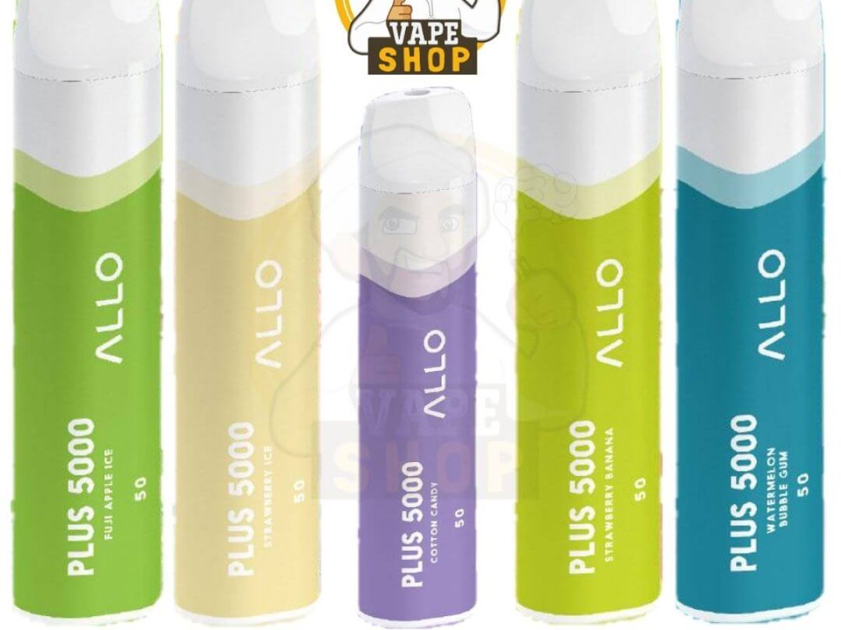 Best Allo Plus 5000 Puffs 50mg Disposable Vape In Dubai