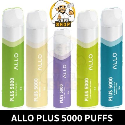 Best Allo Plus 5000 Puffs 50mg Disposable Vape In Dubai