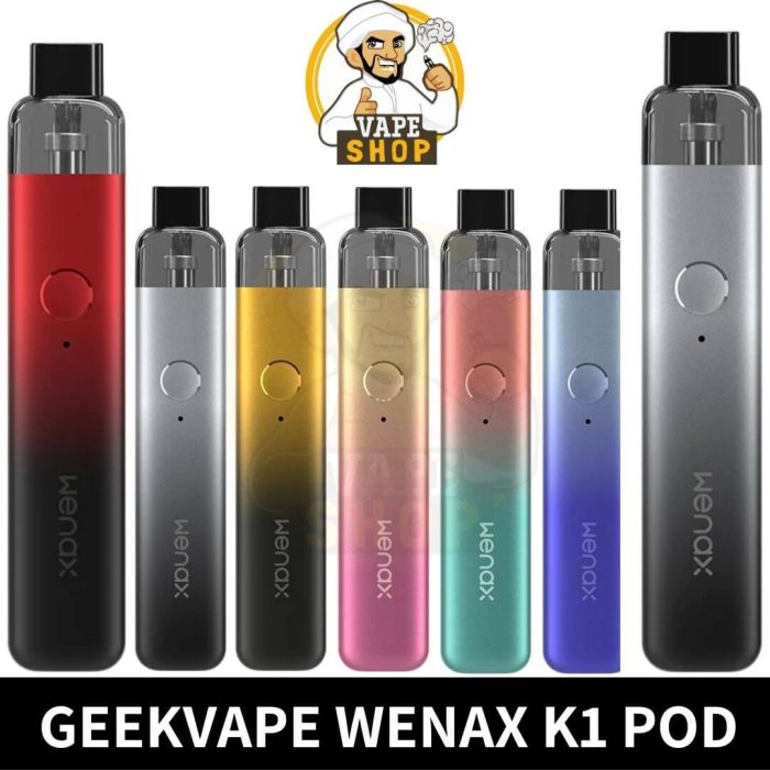 Best GeekVape Wenax K1 600mAh Pod System In Dubai Near Me