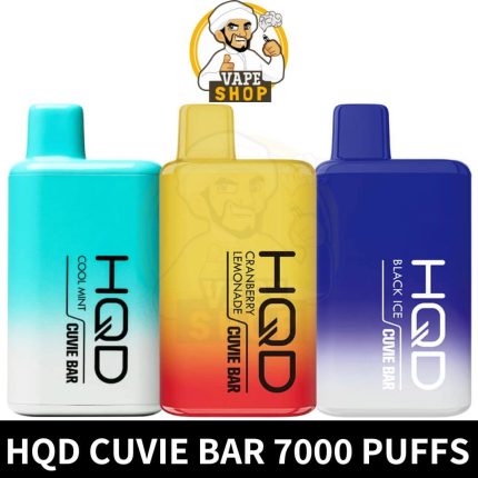 Best HQD Cuvie Bar 7000 Puffs Disposable Vape In Dubai