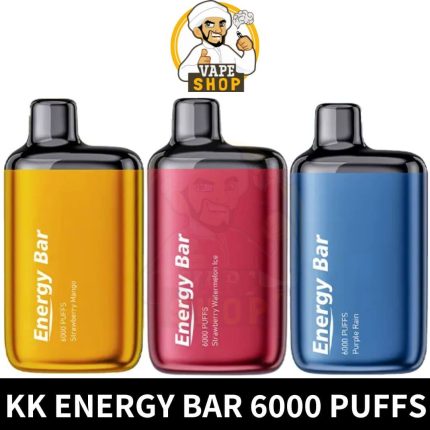 Best Kk Energy Bar 6000 Puffs Disposable Vape In Dubai