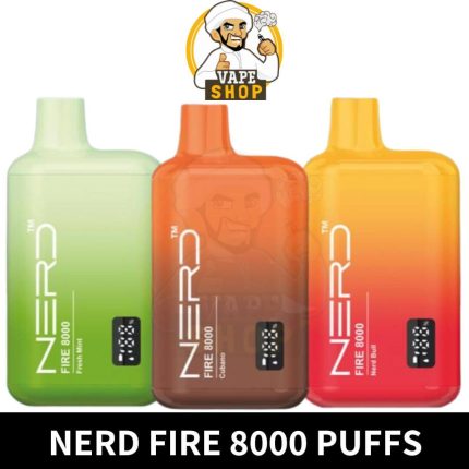Best Nerd Fire 8000 Puffs Disposable Vape In Dubai