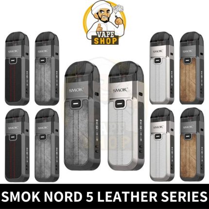 Best SMOK Nord 5 Leather Series 80W Pod System In Dubai