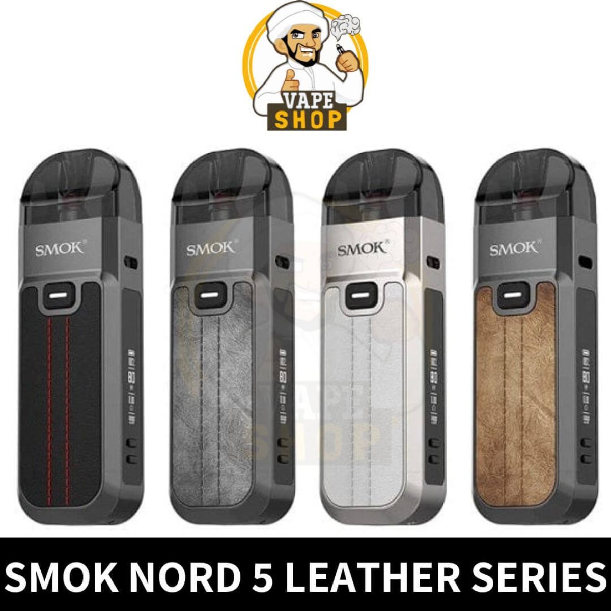 smok nord 5 leather series Best SMOK Nord 5 Leather Series 80W Pod System In Dubai