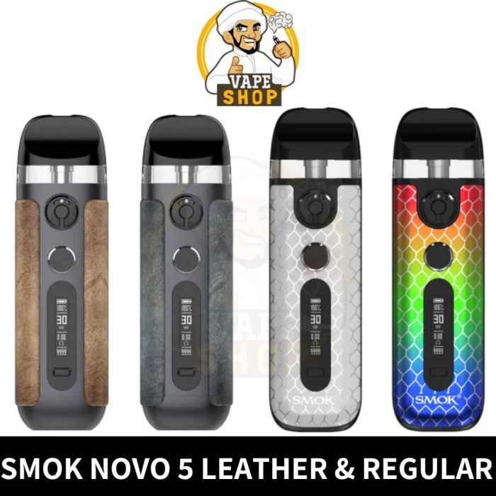 Smok Novo 5 (leather & Regular Series) Pod System In UAE Near Me Near Me