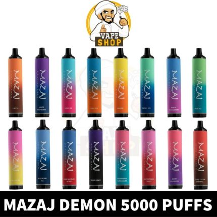 best Buy MAZAJ Demon 5000 Puffs Disposable Vape In Dubai Online Shop - mazaj demon dubai - mazaj 5000 puffs - vape DUbai demon near me
