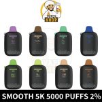 best Buy Smooth 5K Disposable 5000Puffs 2% Rechargeable Vape in UAE - Smooth 5000Puffs - Smooth 5K 5000 Puffs UAE Vape Dubai Near me