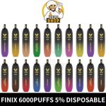 best Finix 6000 Puffs 5% Nicotine Disposable Vape In Dubai- Finix 6000puffs Disposable- Finix Disposable 6000- Vape Dubai Vape Shop Near Me