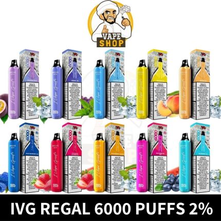 best Ivg Regal 6000 Puffs 2% Nicotine Disposable vape in Dubai - IVG Regal 6000 Puffs - IVG 6000Puffs Dubai UAE - Vape Dubai vape near me