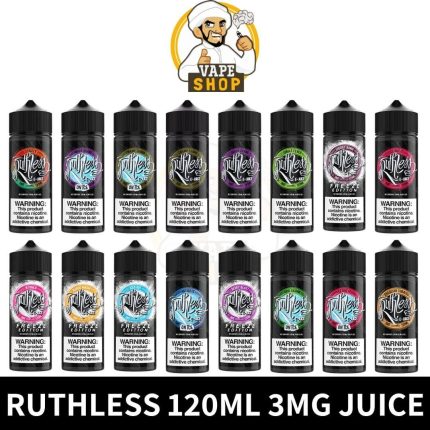 best Ruthless E-juice 120ML 3mg All Flavors in UAE- Ruthless 120ml Vape Juice- Ruthless Vape Juice 120ml- Vape Juice near me vape dubai