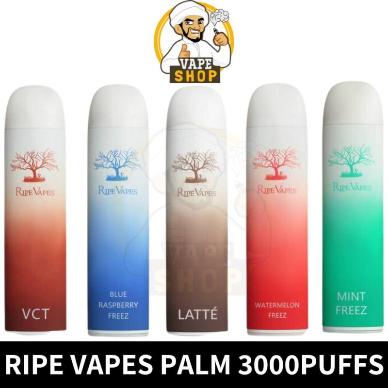 RIPE VAPES Palm Disposable 3000 Puffs 20MG Rechargeable Vape in Dubai - RIPE VAPE 3000 - RIPE VAPES Palm Disposable Near me