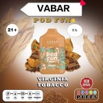 VIRGINIA TOBACCO Buy VABAR Pod Fun Disposable 10000Puffs Rechargeable vape in UAE- VABER 10000Puffs- VABER Pod Fun 10000- Vape Shop Near me Dubai