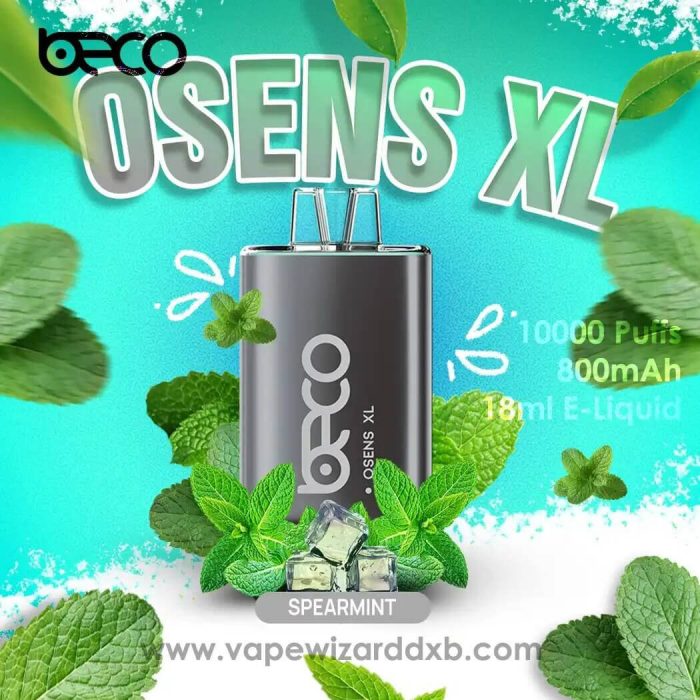 SPEAR MINT Buy BECO Osens XL 10000Puffs Disposable Vape in Dubai, UAE- BECO Osens XL Disposable- BECO 10000Puffs vape shop dubai near me