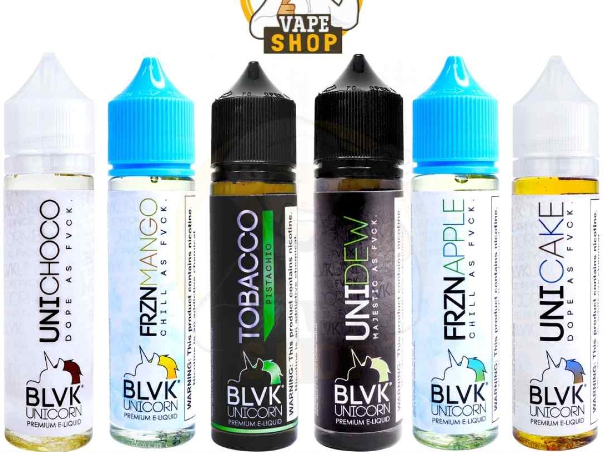 Best BLVK Unicorn Vape Juice 60ML 3MG Liquid Price in Dubai