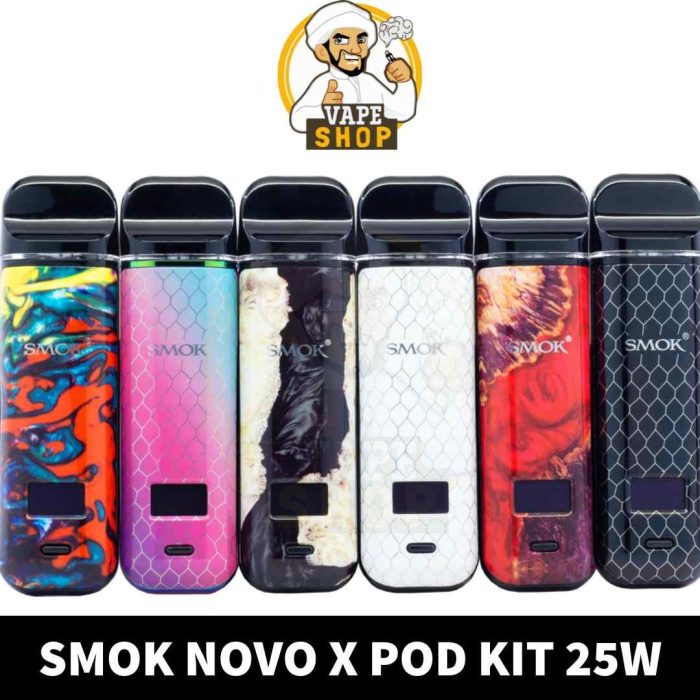 Buy SMOK Novo X Kit 800mAh Pod System 25W Vape kit in UAE - Novo X Kit Dubai - Novo X Dubai - SMOK kit dubai - novo kit dubai - near me vape dubai vape shop near me