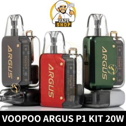 Buy VOOPOO Argus P1 Kit 800mAh Pod System 20W Vape Kit Starter Kit in Dubai, UAE - Argus P1 Dubai shop - Argus P1 Kit Dubai near me