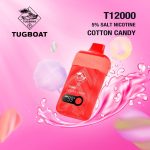 Tugboat T12000 Disposable Cotton Candy 12000 Puffs 50Mg