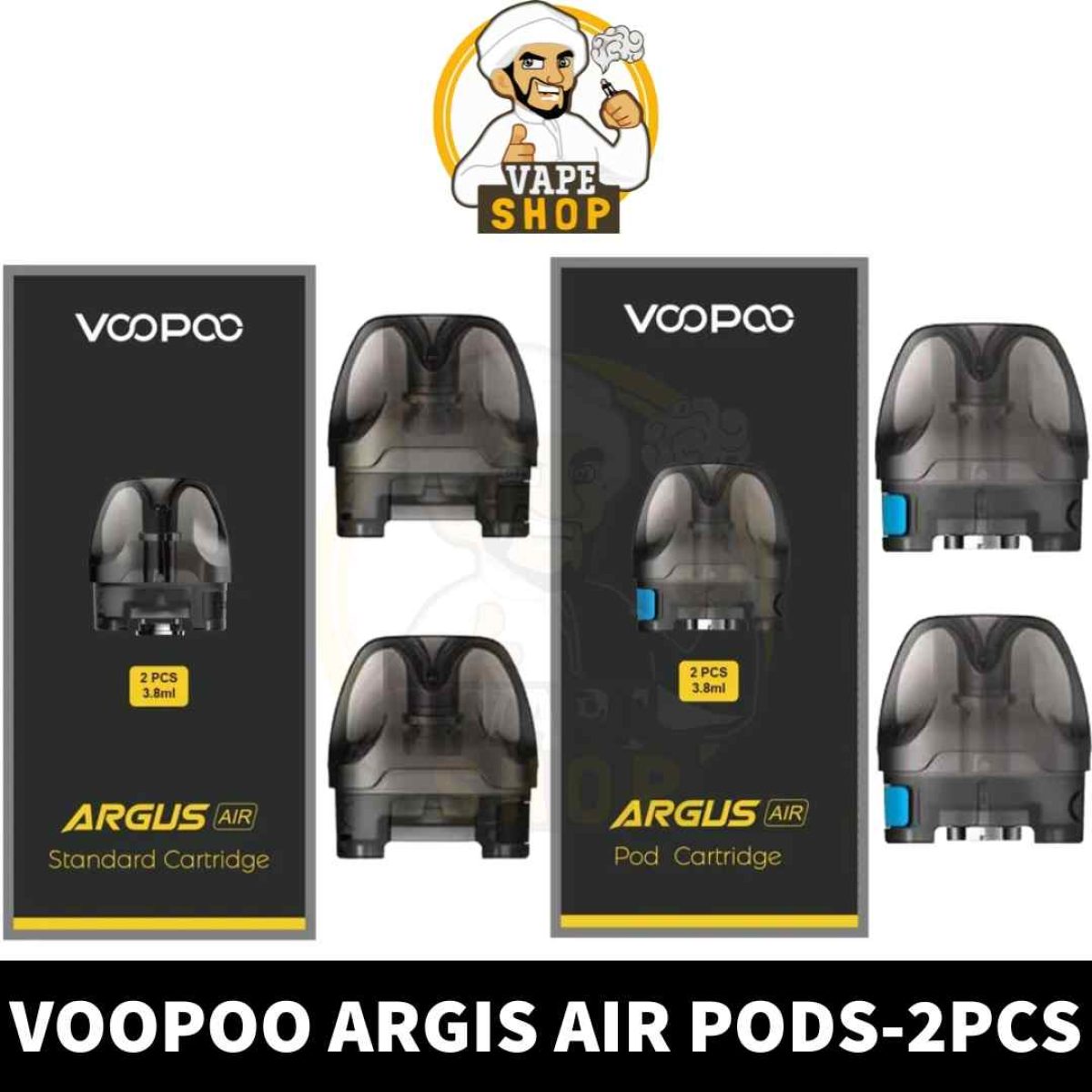 geekvape q2 pods Voopoo Argus V2 Top Fill Replacement Pods 3 Pack – Apvs