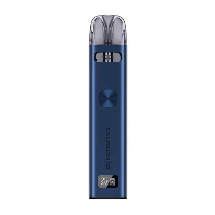 BLUE Buy Caliburn G3 Vape Kit of 25W in UAE - Caliburn G3 Pod Kit Colors Black, Blue, Green, Grey, Red, Silver -UWELL Caliburn G3 Kit Shop near me